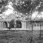 20-Early photo of Gilbert Elementary School, now the Historical Museum. Built in 1913. The photo is circa 1930's.